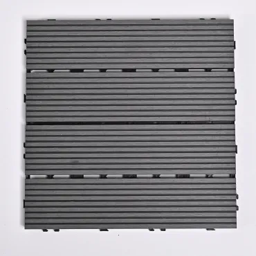 Садовая плитка ДПК 30x30 GREY SH-WPCSG-4H-23 - террасный паркет