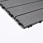 Садовая плитка ДПК 30x30 GREY SH-WPCSG-4H-23 , террасный паркет