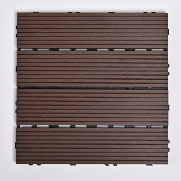 Садовая плитка ДПК 30x30 COFFEE SH-WPCSG-4H-22 - террасный паркет