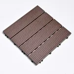 Садовая плитка ДПК 30x30 COFFEE SH-WPCSG-4H-22 , террасный паркет