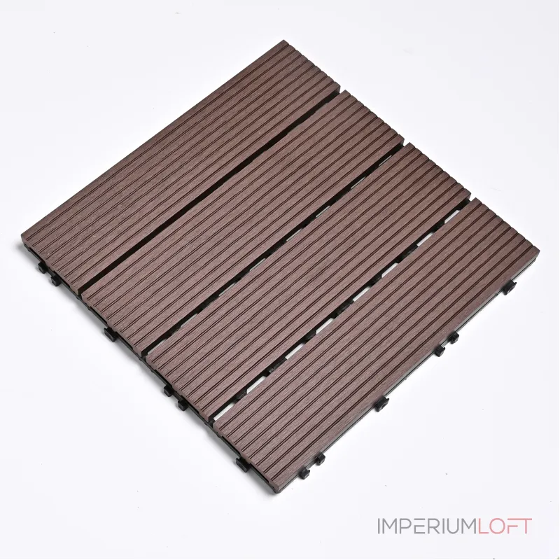 Садовая плитка ДПК 30x30 COFFEE SH-WPCSG-4H-22 , террасный паркет Садовая плитка ДПК 30x30 COFFEE SH-WPCSG-4H-22 , террасный паркет