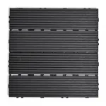 Садовая плитка ДПК 30x30 BLACK SH-WPCSG-4H-20 , террасный паркет