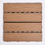 Садовая плитка ДПК 30x30 TEAK SH-WPC2D-4HX-19 , террасный паркет