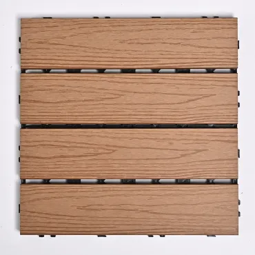 Садовая плитка ДПК 30x30 TEAK SH-WPC2D-4HX-19 - террасный паркет