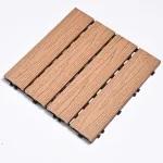 Садовая плитка ДПК 30x30 TEAK SH-WPC2D-4HX-19 , террасный паркет