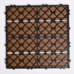 Садовая плитка ДПК 30x30 TEAK SH-WPC2D-4HX-19 , террасный паркет