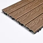 Садовая плитка ДПК 30x30 TEAK SH-WPC3D-4H-17 , террасный паркет