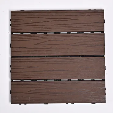 Садовая плитка ДПК 30x30 COFFEE SH-WPC2D-4HX-14 - террасный паркет