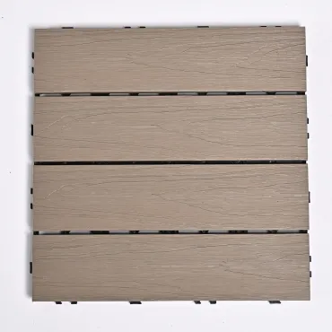 Садовая плитка ДПК 30x30 MAPLE SH-WPCOE-4H-12 - террасный паркет