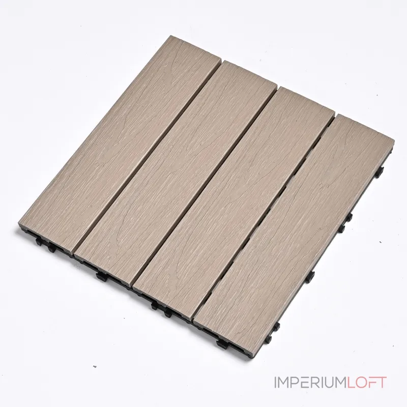 Садовая плитка ДПК 30x30 MAPLE SH-WPCOE-4H-12 , террасный паркет Садовая плитка ДПК 30x30 MAPLE SH-WPCOE-4H-12 , террасный паркет