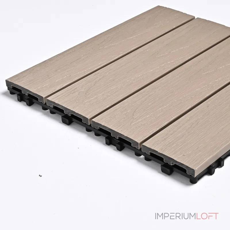 Садовая плитка ДПК 30x30 MAPLE SH-WPCOE-4H-12 , террасный паркет Садовая плитка ДПК 30x30 MAPLE SH-WPCOE-4H-12 , террасный паркет