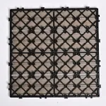 Садовая плитка ДПК 30x30 MAPLE SH-WPCOE-4H-12 , террасный паркет