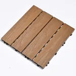 Садовая плитка ДПК 30x30 TEAK-BROWN SH-WPCOE-4H-11 , террасный паркет
