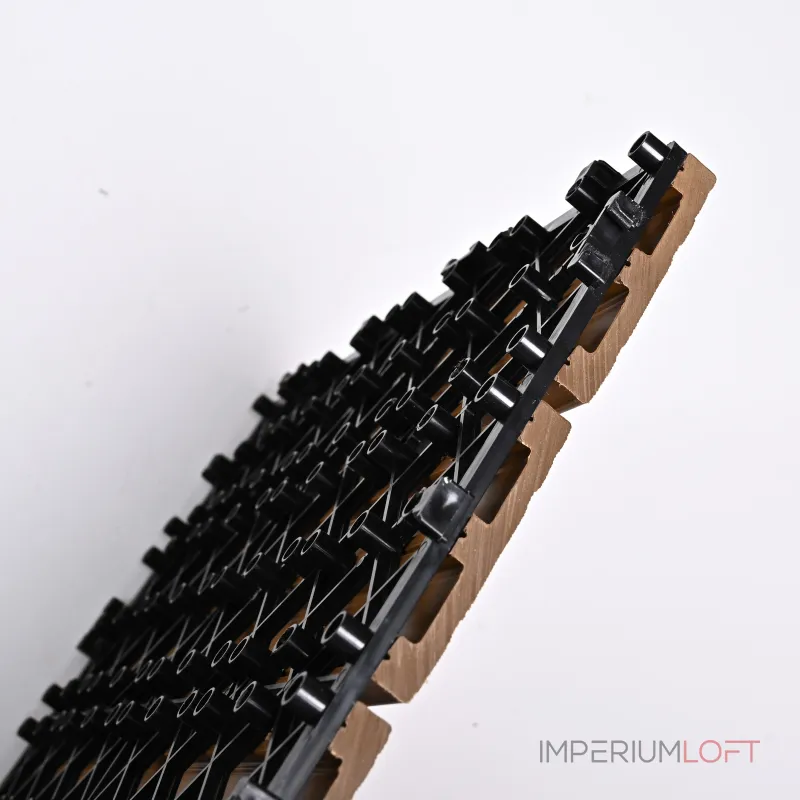 Садовая плитка ДПК 30x30 TEAK-BROWN SH-WPCOE-4H-11 , террасный паркет