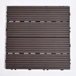 Садовая плитка ДПК 30x30 COFFEE SH-WPCSG-4H-10 , террасный паркет