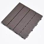 Садовая плитка ДПК 30x30 COFFEE SH-WPCSG-4H-10 , террасный паркет