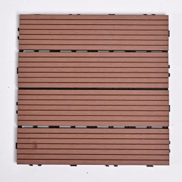 Садовая плитка ДПК 30x30 RED WOOD SH-WPCSG-4H-9 - террасный паркет