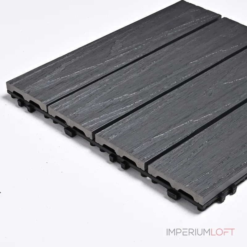 Садовая плитка ДПК 30x30 BLUE-GRAY SH-WPCOE-4H-8 , террасный паркет Садовая плитка ДПК 30x30 BLUE-GRAY SH-WPCOE-4H-8 , террасный паркет