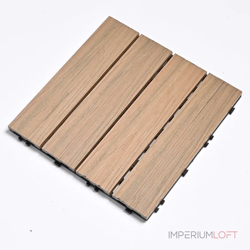 Садовая плитка ДПК 30x30 MAPLE SH-WPCOE-4H-6 , террасный паркет Садовая плитка ДПК 30x30 MAPLE SH-WPCOE-4H-6 , террасный паркет