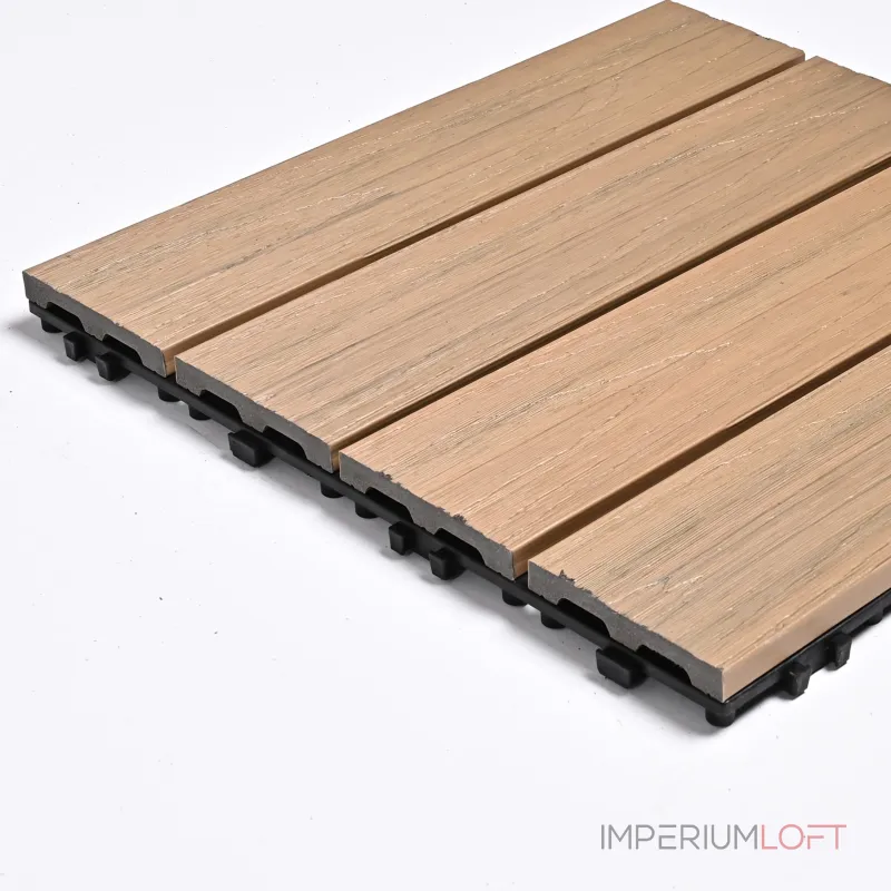 Садовая плитка ДПК 30x30 MAPLE SH-WPCOE-4H-6 , террасный паркет Садовая плитка ДПК 30x30 MAPLE SH-WPCOE-4H-6 , террасный паркет