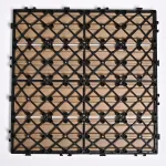 Садовая плитка ДПК 30x30 MAPLE SH-WPCOE-4H-6 , террасный паркет