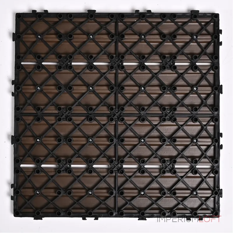 Садовая плитка ДПК 30x30 ROSEWOOD SH-WPCOE-4H-5 , террасный паркет