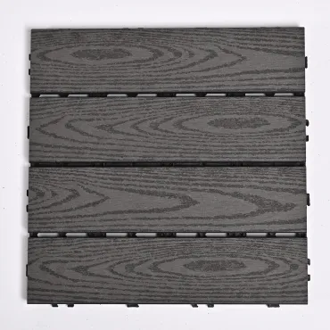 Садовая плитка ДПК 30x30 GREY SH-WPC2D-4HC-2 - террасный паркет