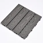 Садовая плитка ДПК 30x30 GREY SH-WPC2D-4HC-2 , террасный паркет