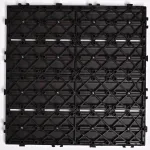 Садовая плитка ДПК 30x30 DARK COFFEE SH-WPC2D-4HC-1 , террасный паркет