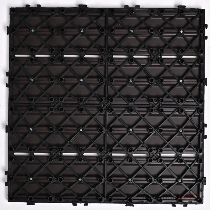 Садовая плитка ДПК 30x30 DARK COFFEE SH-WPC2D-4HC-1 , террасный паркет Садовая плитка ДПК 30x30 DARK COFFEE SH-WPC2D-4HC-1 , террасный паркет