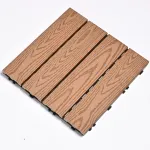 Садовая плитка ДПК 30x30 TEAK SH-WPC2D-4HC-25 , террасный паркет