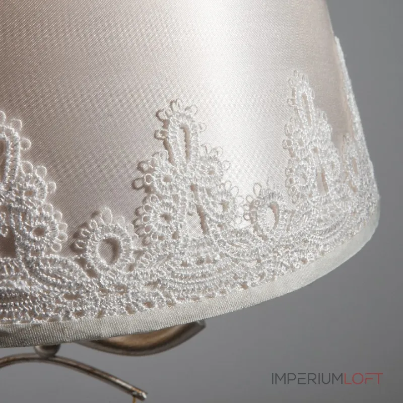 Настольная лампа декоративная Eurosvet Incanto 01022/1 серебро от ImperiumLoft