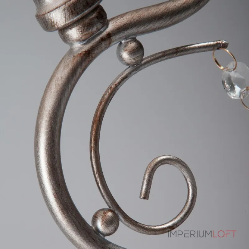 Настольная лампа декоративная Eurosvet Incanto 01022/1 серебро от ImperiumLoft