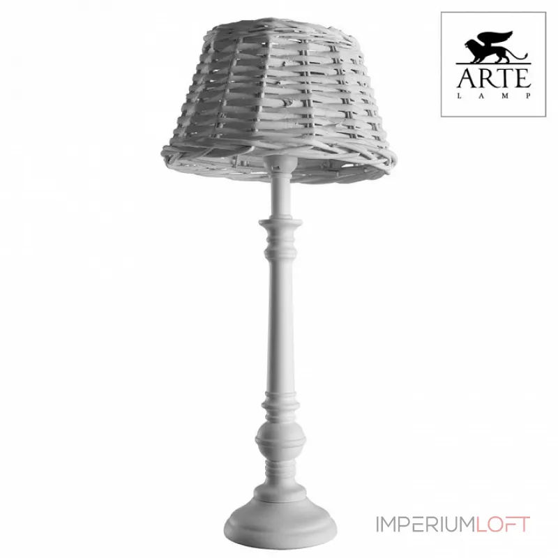 Настольная лампа декоративная Arte Lamp Villaggio A3400LT-1WH от ImperiumLoft Настольная лампа декоративная Arte Lamp Villaggio A3400LT-1WH от ImperiumLoft