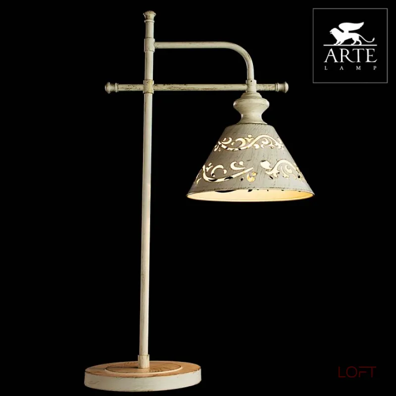 Настольная лампа декоративная Arte Lamp Kensington A1511LT-1WG от ImperiumLoft