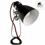 Настольная лампа декоративная Arte Lamp Dorm A1409LT-1BK от ImperiumLoft