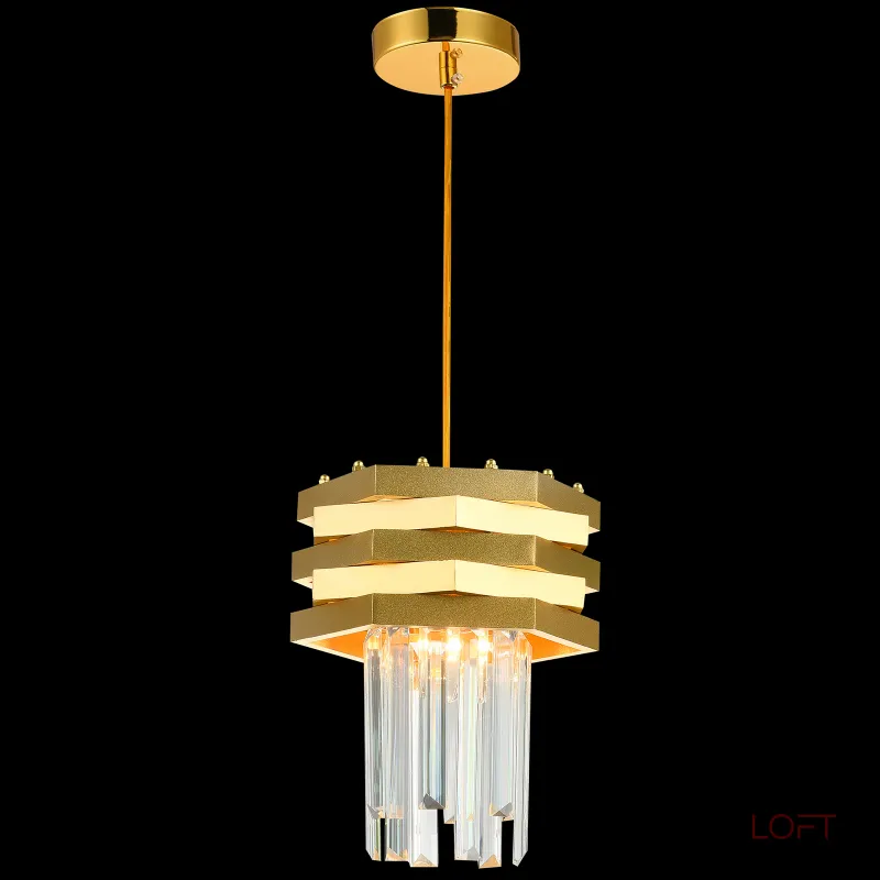 Подвесной светильник Natali Kovaltseva Spear SPEAR 76013/1W GOLD Подвесной светильник Natali Kovaltseva Spear SPEAR 76013/1W GOLD