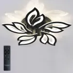 Потолочная люстра Natali Kovaltseva Sand HIGH-TECH LED LAMPS 82006 BLACK