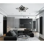 Потолочная люстра Natali Kovaltseva Sand HIGH-TECH LED LAMPS 82006 BLACK