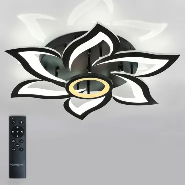 Потолочная люстра Natali Kovaltseva Olimp HIGH-TECH LED LAMPS 82020 BLACK Потолочная люстра Natali Kovaltseva Olimp HIGH-TECH LED LAMPS 82020 BLACK