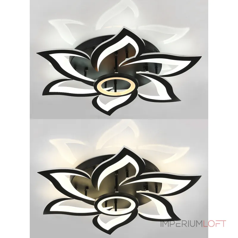 Потолочная люстра Natali Kovaltseva Olimp HIGH-TECH LED LAMPS 82020 BLACK Потолочная люстра Natali Kovaltseva Olimp HIGH-TECH LED LAMPS 82020 BLACK