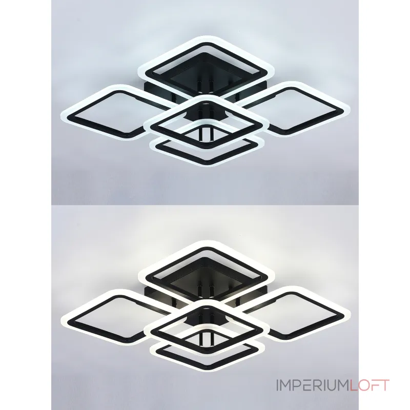 Потолочная люстра Natali Kovaltseva Spektr HIGH-TECH LED LAMPS 82022 BLACK