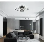 Потолочная люстра Natali Kovaltseva Spektr HIGH-TECH LED LAMPS 82022 BLACK