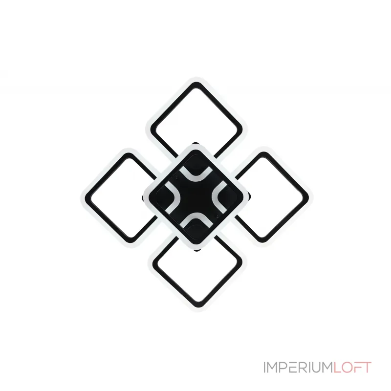 Потолочная люстра Natali Kovaltseva Spektr HIGH-TECH LED LAMPS 82022 BLACK