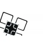 Потолочная люстра Natali Kovaltseva Spektr HIGH-TECH LED LAMPS 82022 BLACK