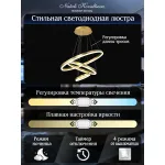 Подвесная люстра Natali Kovaltseva Oreol HIGH-TECH LED LAMPS 82042