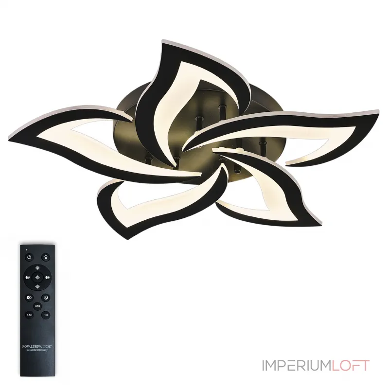 Потолочная люстра Natali Kovaltseva Olimp INNOVATION STYLE 83002 BLACK