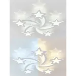 Потолочная люстра Natali Kovaltseva Star INNOVATION STYLE 83018