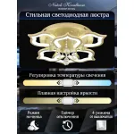 Потолочная люстра Natali Kovaltseva Florel INNOVATION STYLE 83052