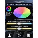 Потолочный светильник Natali Kovaltseva Orion LED LAMPS 81100